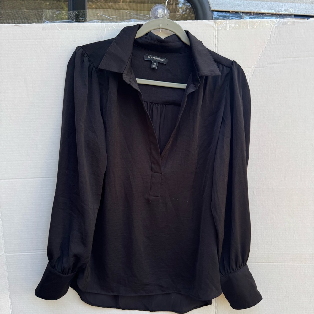 Banana Republic Black Blouse